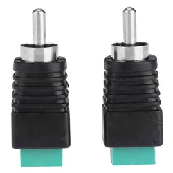 Adaptador Cable Audio RCA Macho Jack – Conexión para Altavoces