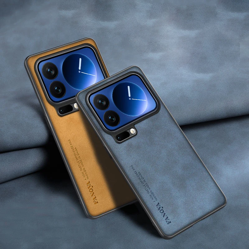 Funda mate para Xaiomi 17 Pro Max, funda dura de cuero PU Premium a prueba de golpes para Xaiomi 17 Pro - imagen 4