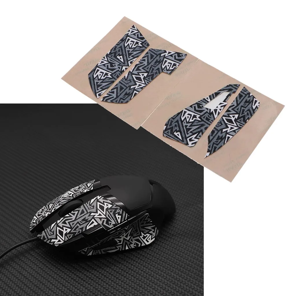 Cinta de agarre antideslizante para ratón de juegos Hotline Original para Logitech G402 G403 G603 G703, cinta antisudor para ratones profesionales, piel de pérdida - imagen 3