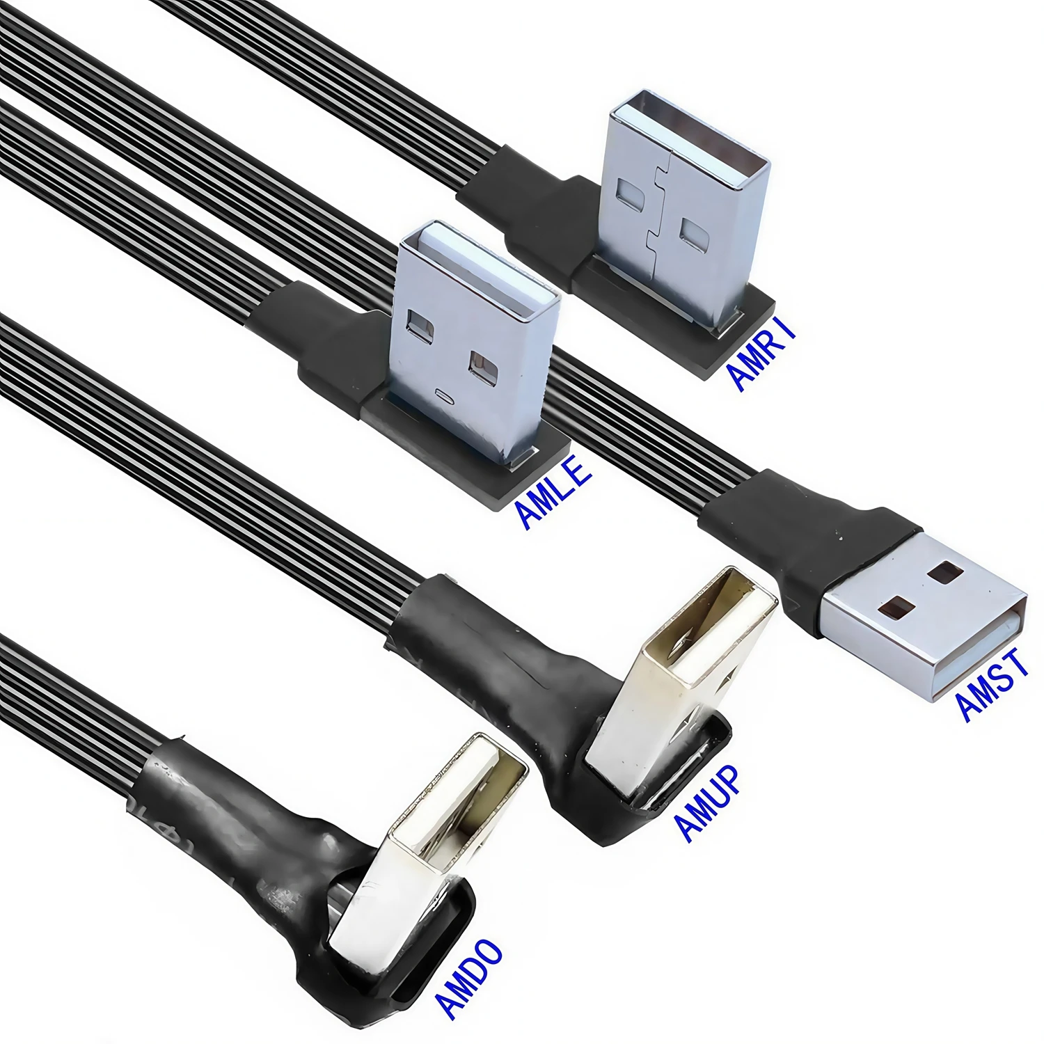 5CM 10CM 20CM 30CM USB 2,0 macho a hembra, con tablero de montaje de panel de tornillo + cable de extensión USB para ordenador portátil cable de alimentación - imagen 2