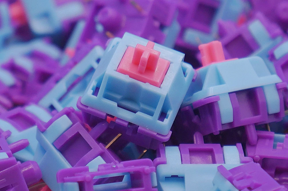 MOYU Melody Redux Switch V2 RGB SMD 5pin 46g 60g para teclado mecánico para juegos POM completo prelubricado de fábrica - imagen 3