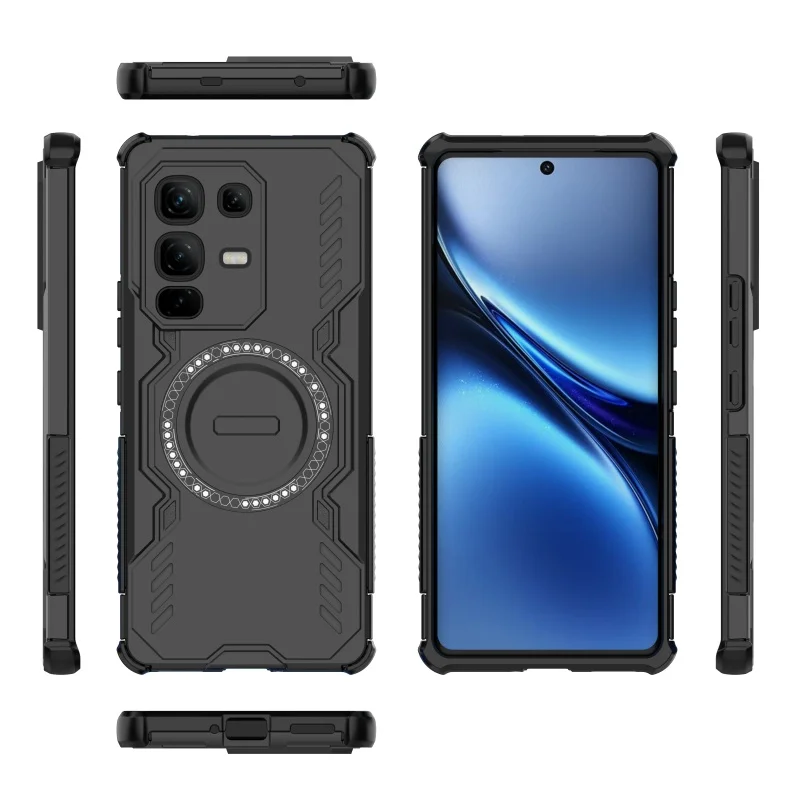 Para funda Infinix Note 50S funda Infinix Note 50S Capas a prueba de golpes trasera atracción magnética Adsorción Fundas Infinix Note 50S - imagen 2