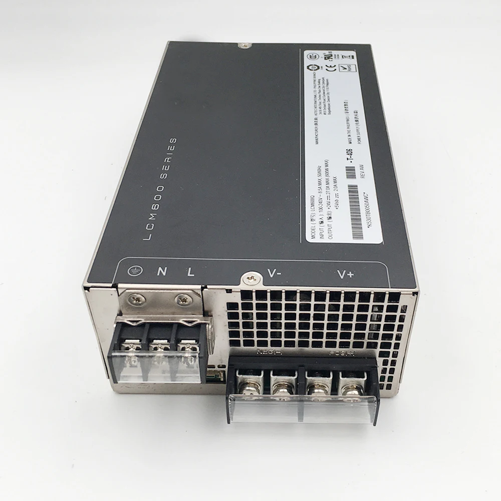 Fuente de alimentación conmutada para probará completamente antes del envío LCM600Q 24V 27A 600W - imagen 3