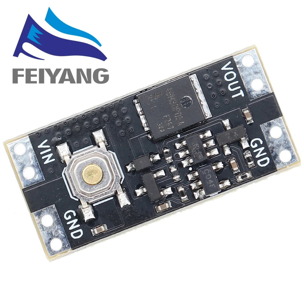 XL-10AL XL-10AH Botón de enlace único Bistable Micro Módulo de interruptor de una sola tecla 3,5-5,4 V 4,5-26 V 300nA 1.3uA Carga 10A Baja potencia - imagen 5