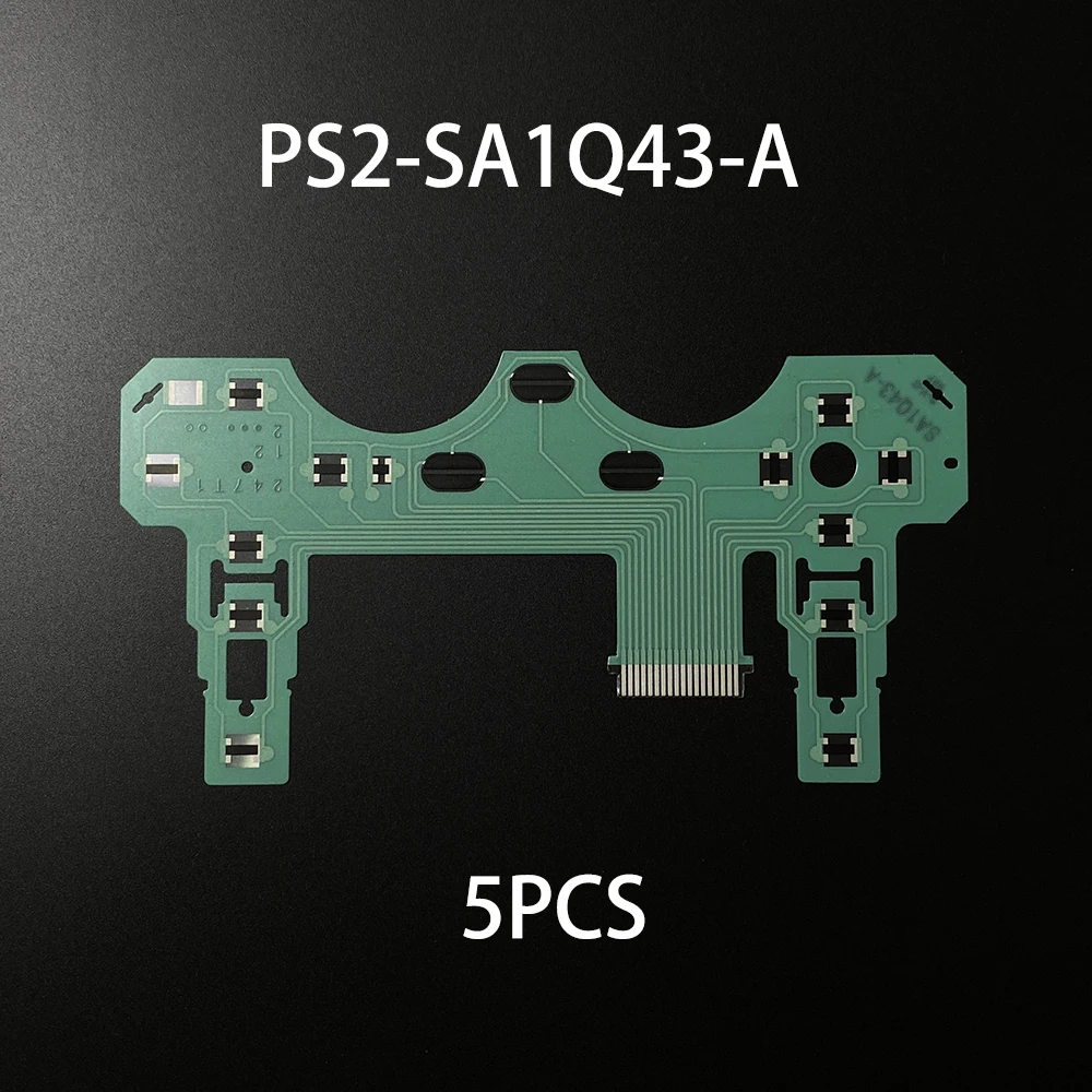 5 uds para Sony PS2 SA1Q42A SA1Q43-A cinta placa de circuito película Joystick Cable flexible película conductora para PS2 PS4 011 001 controlador - imagen 5