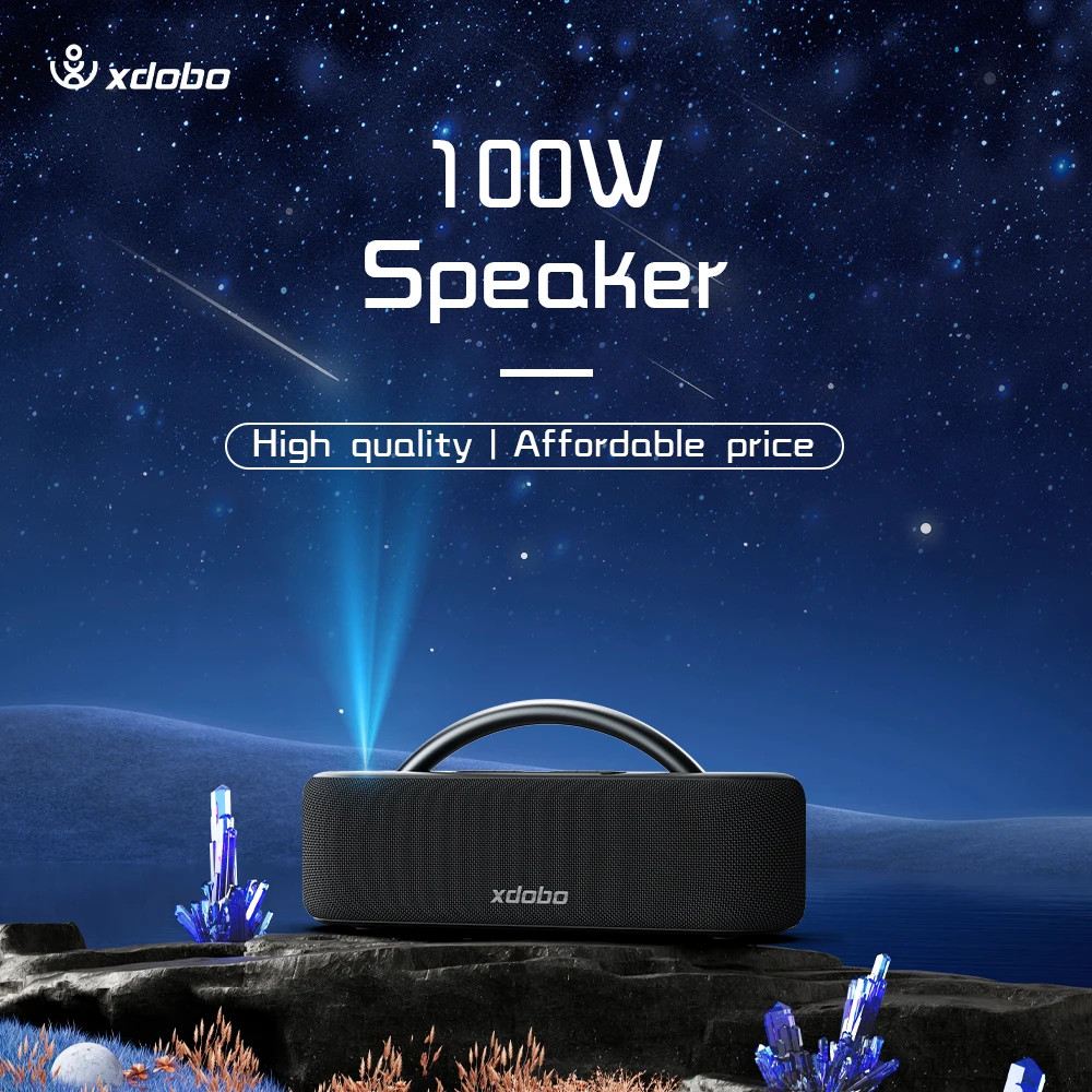 Xdobo Star 100W Boombox de alta potencia altavoz inalámbrico portátil Bluetooth subwoofer al aire libre sistema doméstico sonido altavoz impermeable - imagen 2
