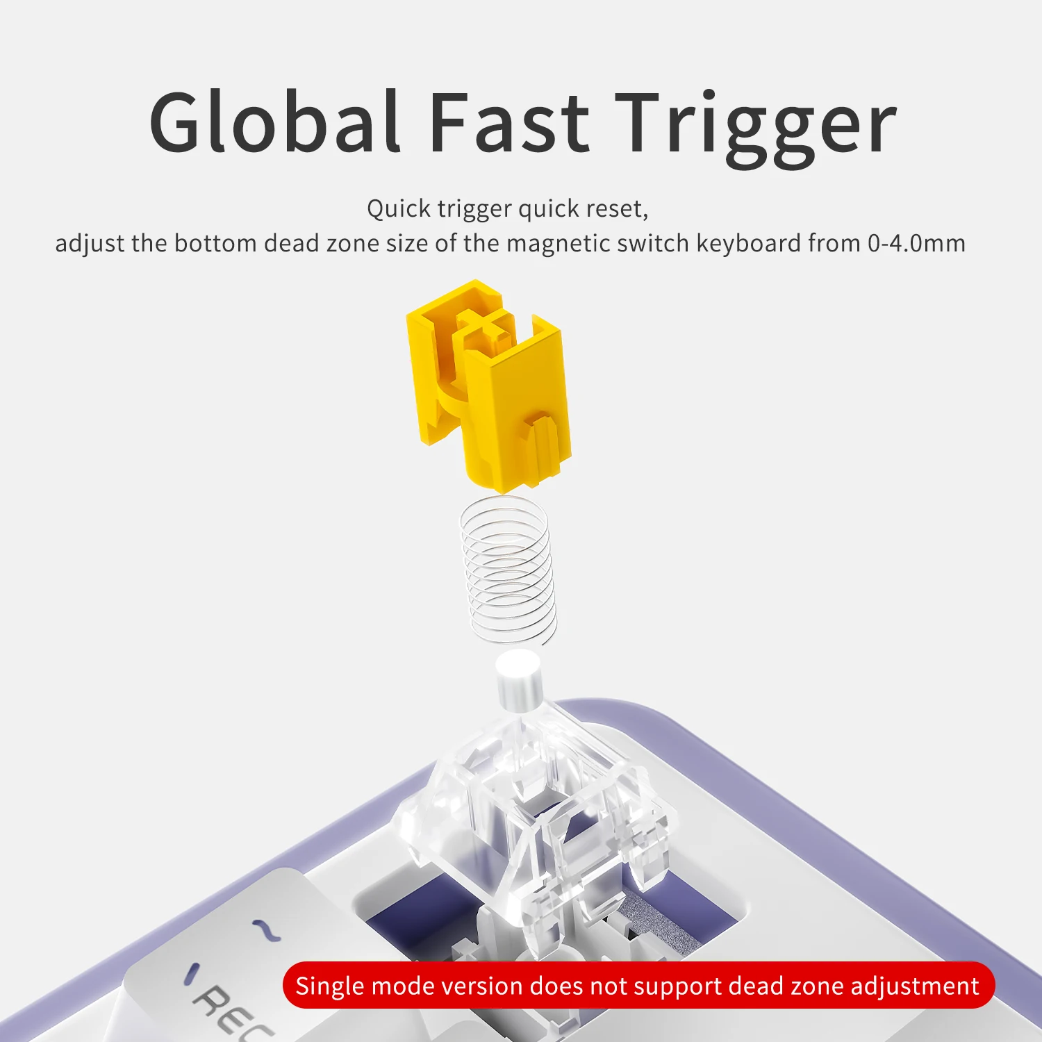 Ajazz AK870 interruptor magnético Teclado inalámbrico mecánico para juegos RGB tecla completa DIY teclado de eje magnético de intercambio en caliente para ordenador portátil y PC - imagen 2