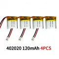 402020-120mAh  4PCS