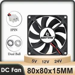 Ventilador para PC doble rodamiento silencioso para radiador