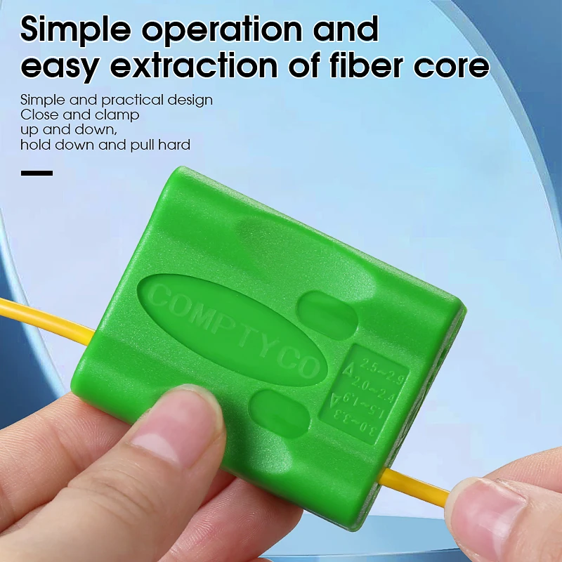 Pelacables de tubo de haz Longitudinal de AUA-06, 1,5-3,3mm, chaqueta de Cable de fibra óptica, cortadora de funda, herramientas FTTH de tubo suelto de fibra óptica - imagen 5