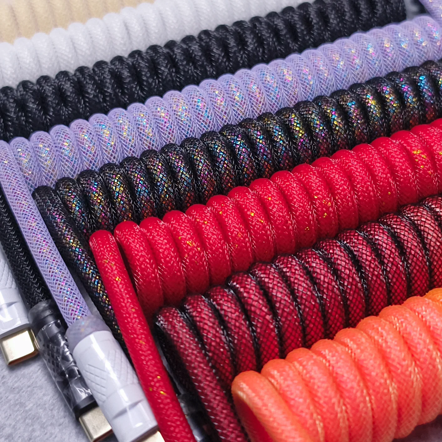 Cable de aviador 8K, 59 pulgadas, USB A a TYPE-C, compatible con tasa de retorno 8K, USB-A tipo C para interruptor magnético, Teclado mecánico, Kit DIY - imagen 4