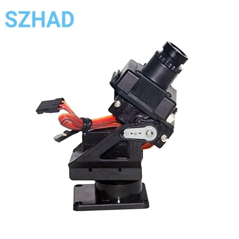 Soporte Servo PT Pan/Tilt plataforma de cámara antivibración montaje de cámara para aviones FPV dedicado nylon PTZ para 9G SG90 - imagen 4