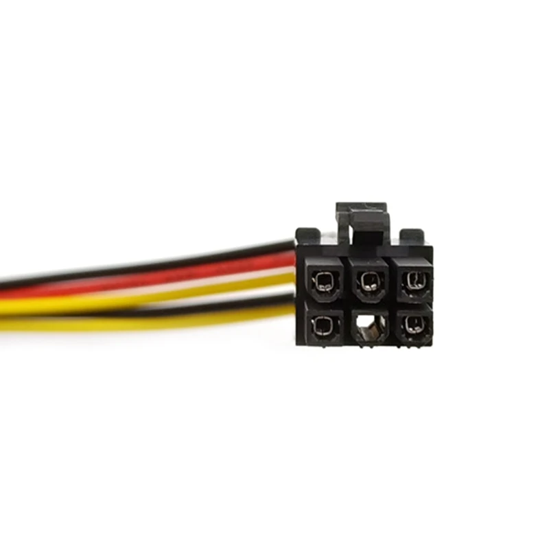 Nuevo Cable adaptador convertidor de corriente para tarjeta de vídeo pci-express PCIE de 4 pines Molex a 6 pines de alta calidad, 15cm/5,9 pulgadas - imagen 3