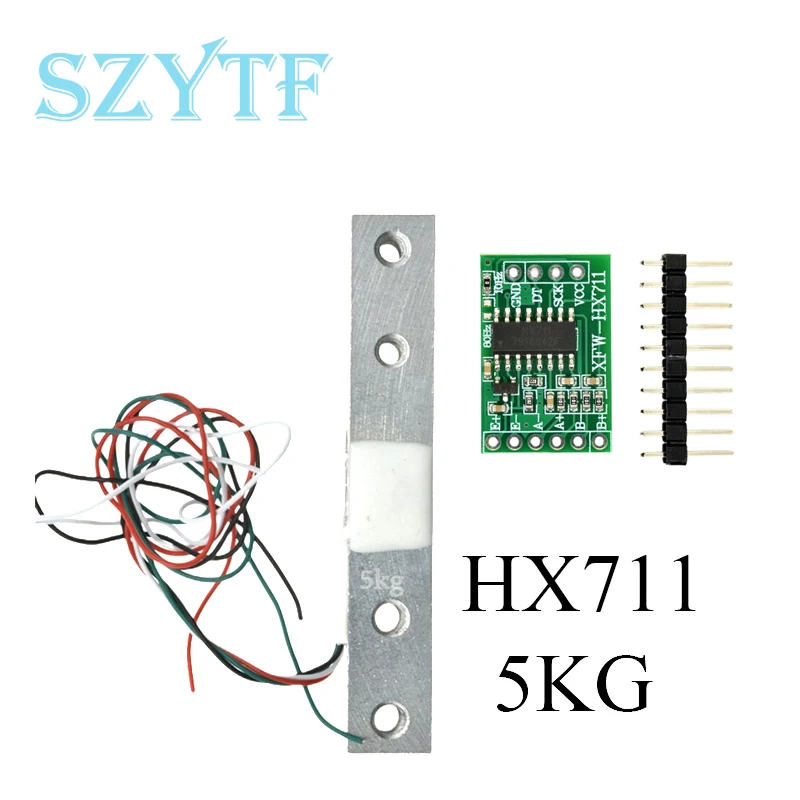 Celda de Carga HX711, módulo AD con Sensor de peso, báscula electrónica de aleación de aluminio, Sensor de presión de pesaje, YZC-133, 1KG, 2KG, 5KG, 10KG, 20KG - imagen 4