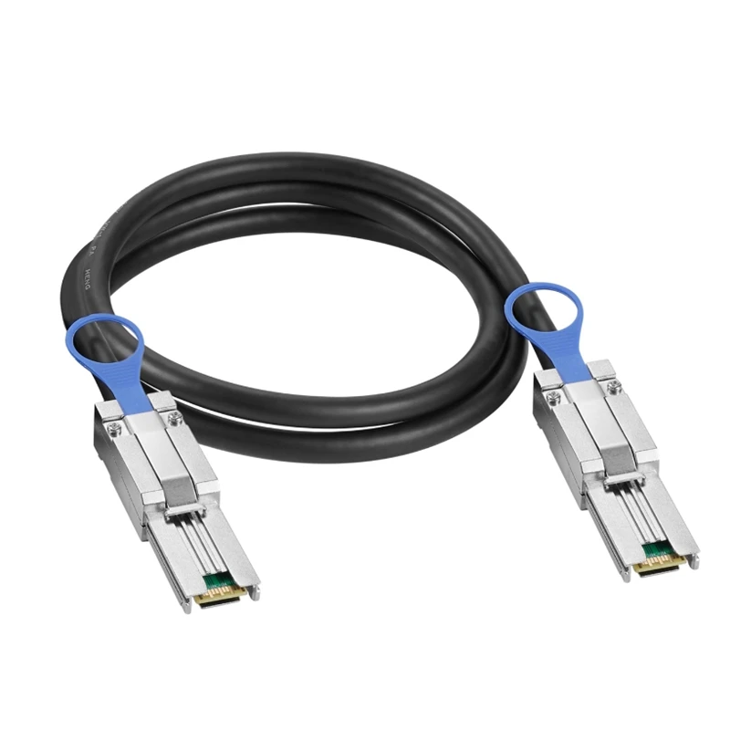 Cable de datos externo MINI SAS 26P SFF-8088 a SFF-8088 Mini SAS SFF-8088 macho a 8088 Cable macho 26P a 26P Cable de disco duro 2m 3m - imagen 3