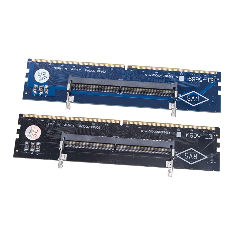 Adaptador de memoria DDR5 de ordenador portátil a escritorio, convertidor de conector de memoria RAM DIMM, SO-DIMM para PC
