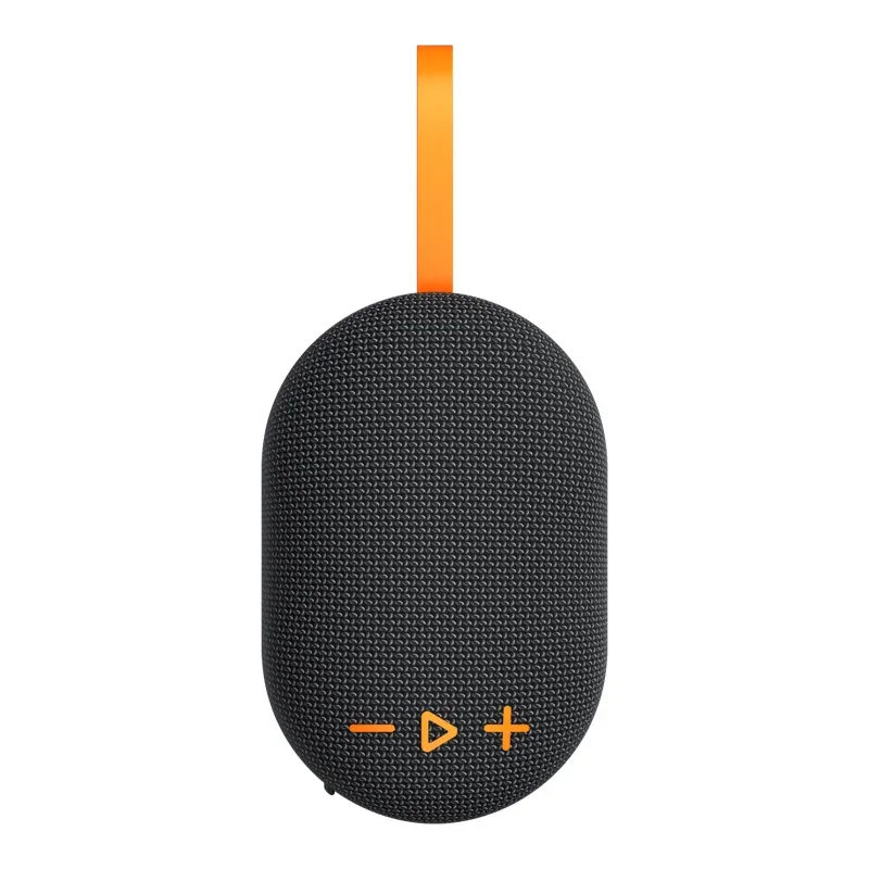 EBS-312 Mini altavoz portátil de 6W con mango de malla de tela IPX5 impermeable para exteriores BT5.4 y función súper magnética