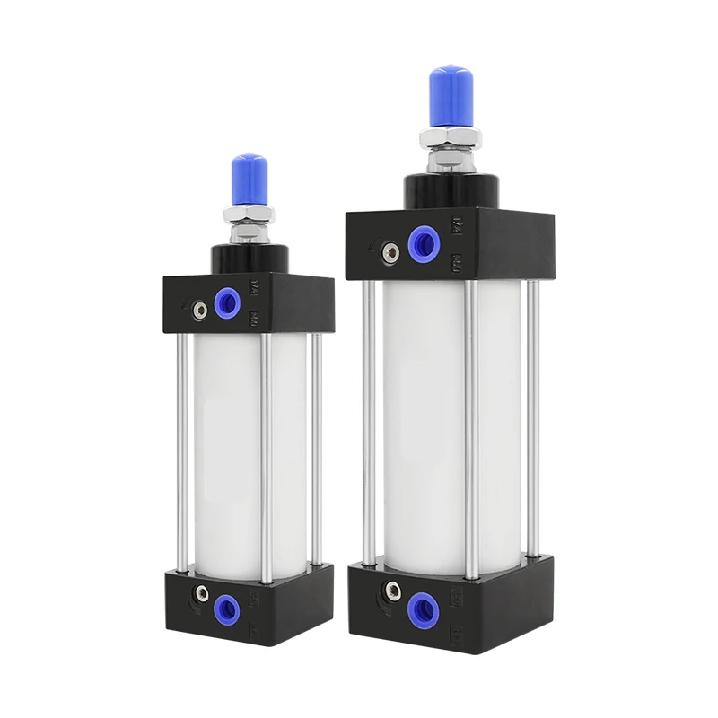 SC con anillo magnético cilindro de aire estándar SC32 40 50 63 80 100mm diámetro cilindro neumático pistón 25/50/75/100/200/300mm - imagen 2