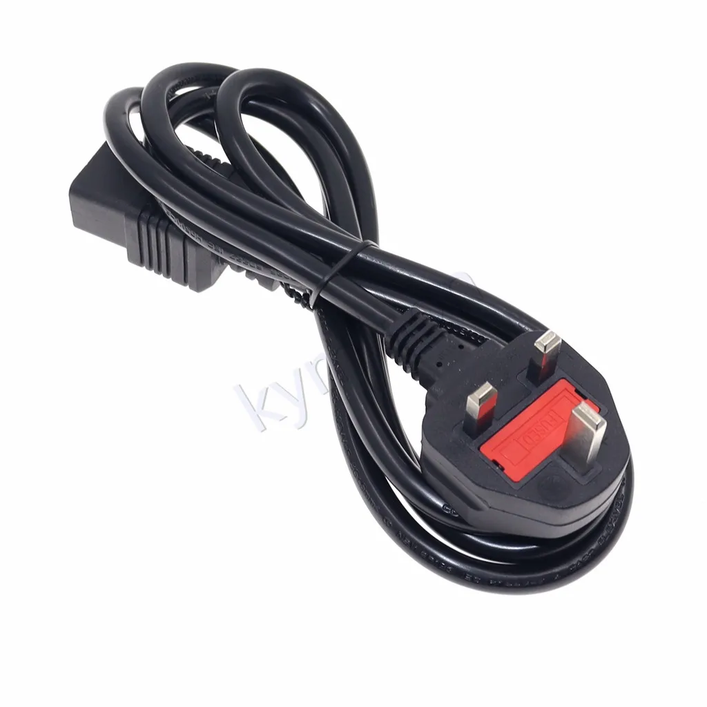 Enchufe hembra UK BS1363 a IEC 60320 C19, Cable de extensión para UPS PDU, conectado al adaptador de Cable de alimentación de CA C20, Cable de plomo 3G, 1,5mm - imagen 4