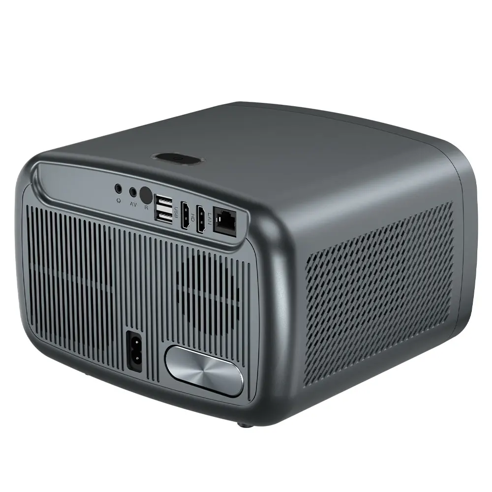 BlitzWolf BW-V9 LED 1080P proyector BT5.0 1000 lúmenes ANSI altavoz de frecuencia de refrigeración por agua sin brillo WIFI6 cine en casa - imagen 3