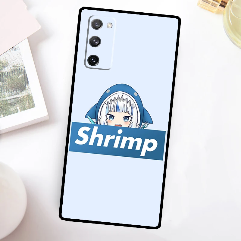 Funda de Anime Gawr Gura Hololive para Samsung Galaxy S23 Ultra S22 Plus S20 S21 FE S8 S9 S10 Note 10 20 S24 Ultra - imagen 5