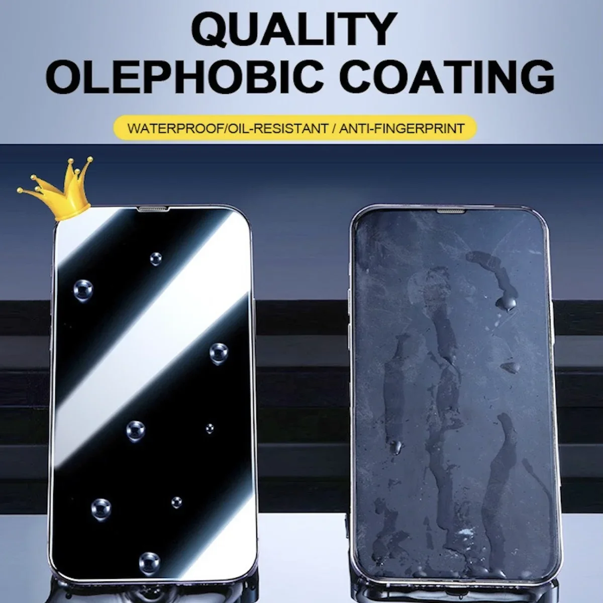 Protector de pantalla de vidrio templado de alta definición de 2 piezas para la serie Real ME - imagen 5