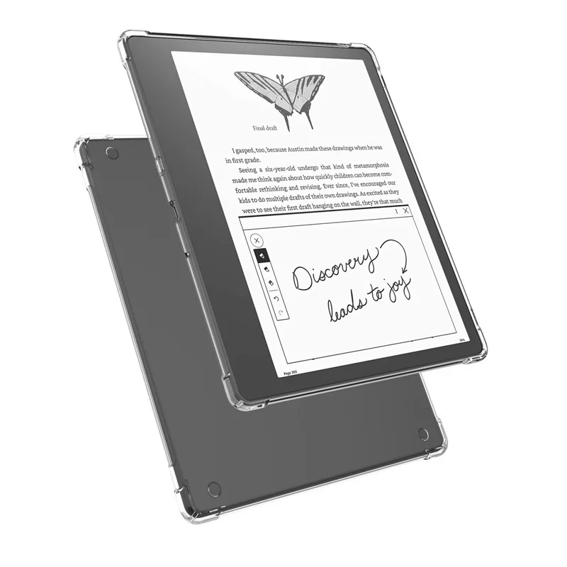 Para Kindle Scribe 10,2 "2024 funda transparente bolsas de aire protección suave de TPU a prueba de golpes Capa Fundas Shell para Kindle Scribe 2022 - imagen 4