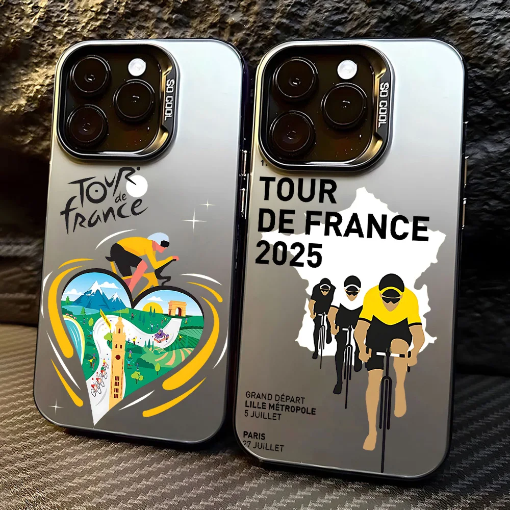 Funda De teléfono Tour De Francia para Samsung Galaxy S26 S25 S24 S23 S22 S21 S20 Note20 FE Ultra Edge Plus 4G 5G cubierta mate anticaída