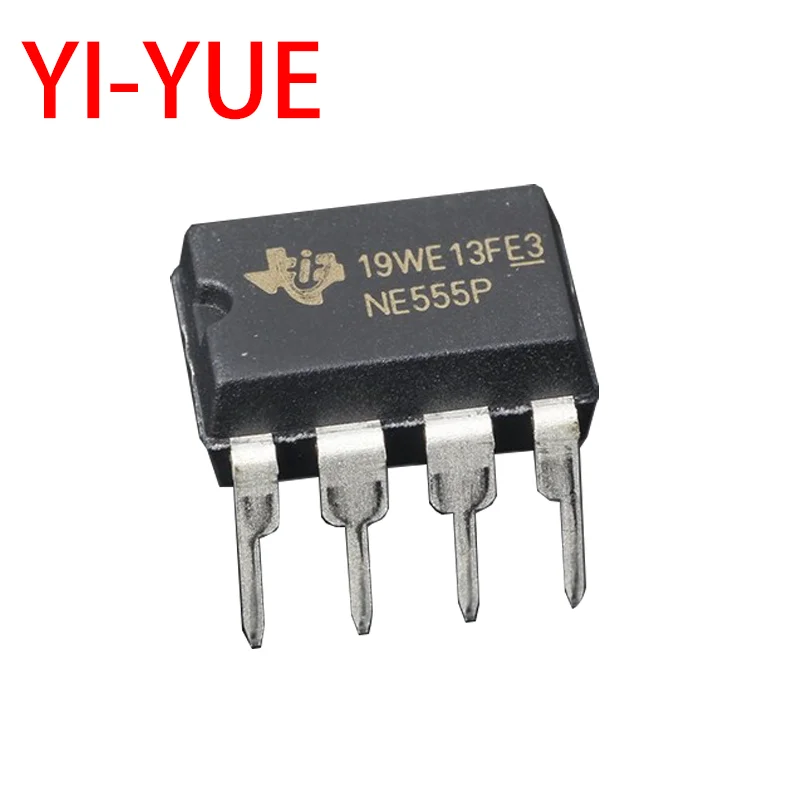 10/20/50 Uds nuevo NE555 NE555P IC 555 Chip oscilador de programación de temporizador 8 pines DIP-8 enchufes para generador de pulsos