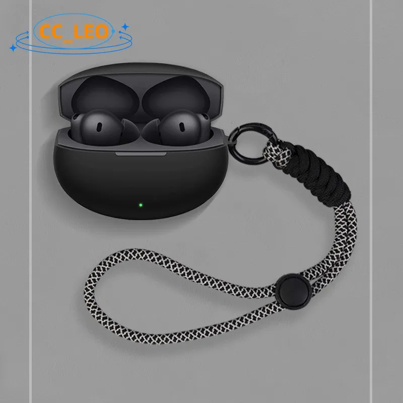 Funda para OPPO Enco X3s funda suave de silicona correa de nailon cordón adecuado para OPPO Enco X3s funda protectora de carcasa a prueba de golpes - imagen 3