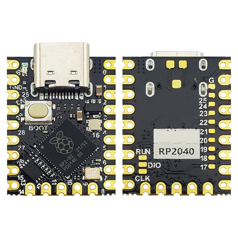 Módulo de placa de desarrollo MINI RP2040 para Raspberry PI ZERO MCU Dual Core 133MHz 264KB SRAM 2MB Flash UART I2C SPI USB1.1 - imagen 3