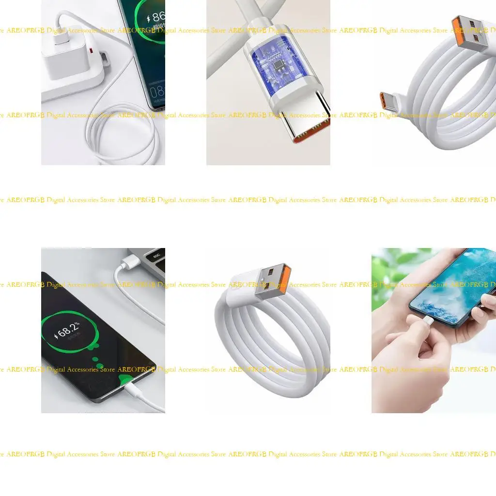 E21E 100/150/200cm largo USB A a USB C Cable alimentación Transferencia datos carga rápida