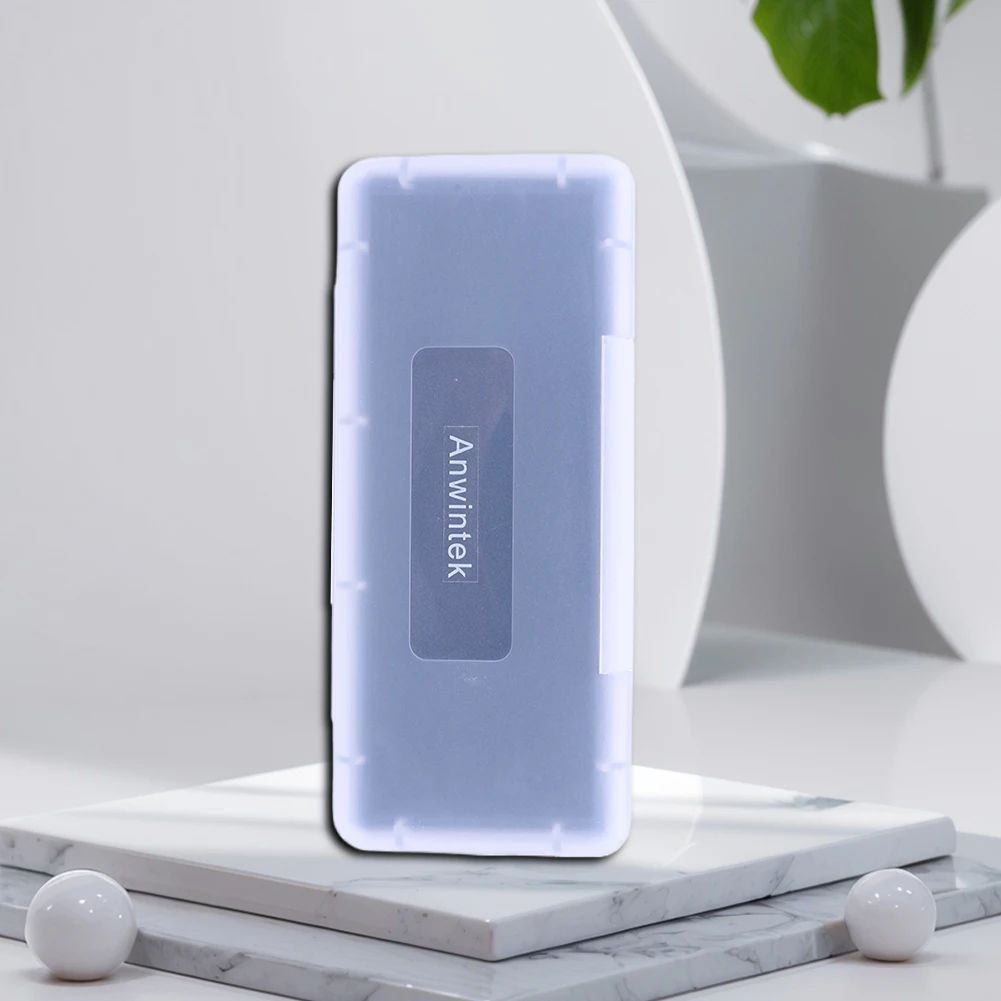 Funda protectora transparente para tarjetas de memoria Mini SD 6 en 1, caja protectora impermeable para tarjetas de memoria, espuma EVA antiestática para 6 tarjetas SD - imagen 4