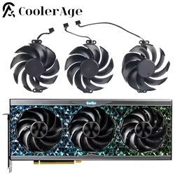 Ventilador de tarjeta de vídeo de 90MM TH9520B2H-PCB01 para Palit GeForce RTX 4080 4090 GameRock OmniBlack ventilador de repuesto para tarjeta gráfica
