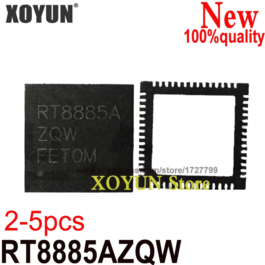 (2-5 piezas) 100% nuevo RT8885A RT8885AZQW QFN-56