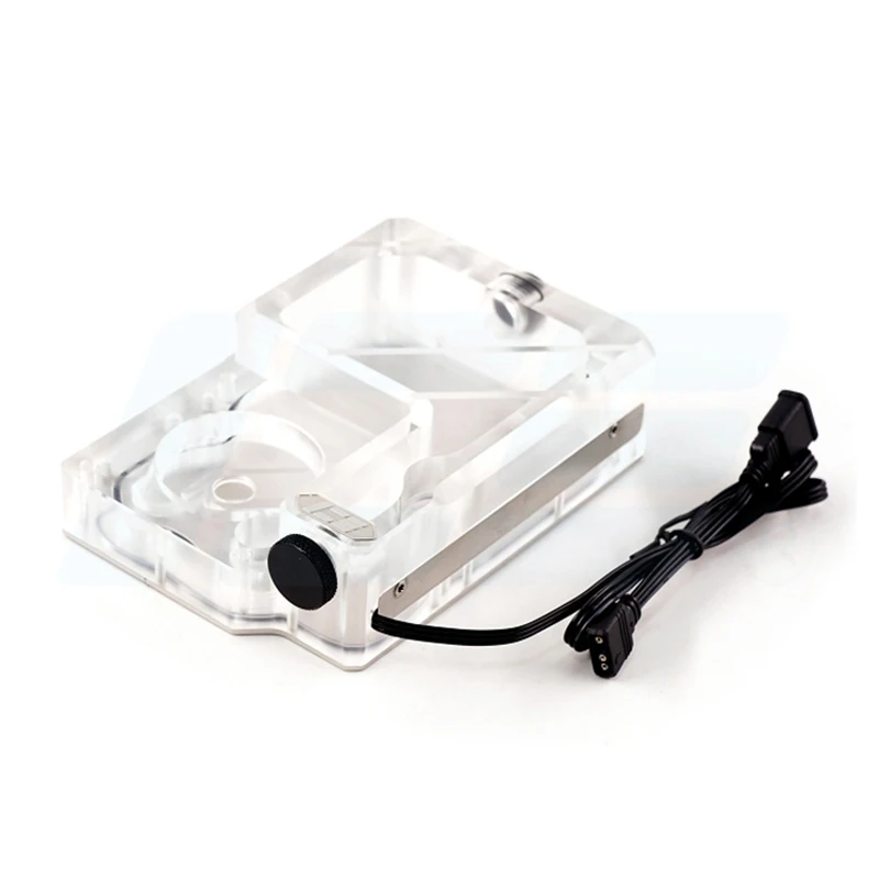 IceManCooler Ncase M1 V4 V5 V6, depósito DDC transparente ARGB, compatible con placa base AURA, volumen de 145ML, utilizado profesionalmente - imagen 2