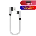 White Type C Cable