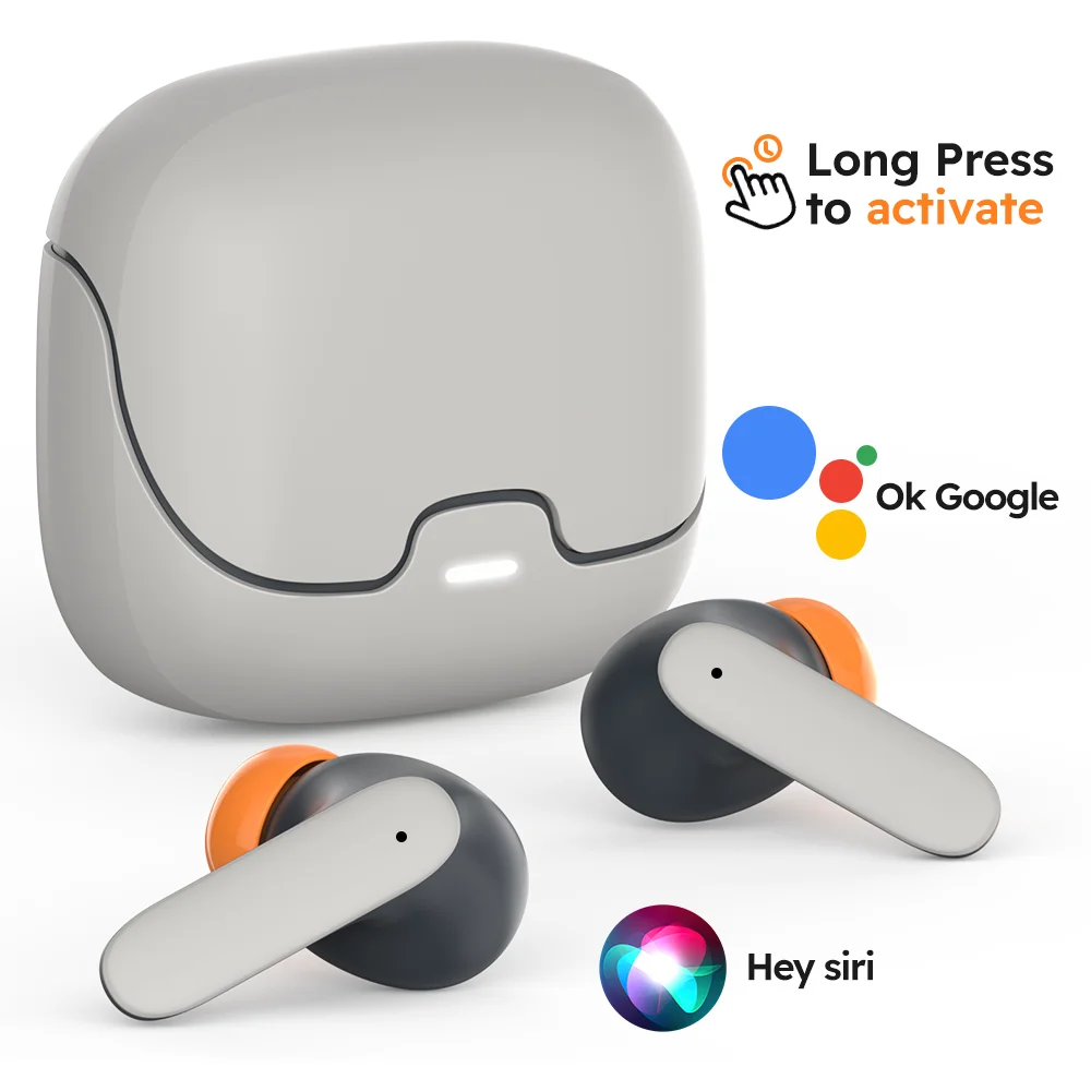 Auriculares inalámbricos Bluetooth TWS Bluetooth 5,4 latencia Ultra baja micrófono Dual ENC cancelación de ruido en el oído auriculares Bluetooth - imagen 2