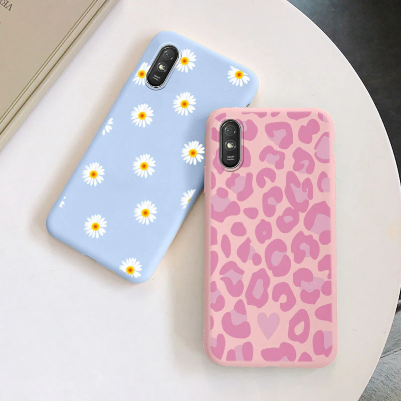 Funda TPU Redmi 9A y 9AT Antigolpes Corazón Mariposa