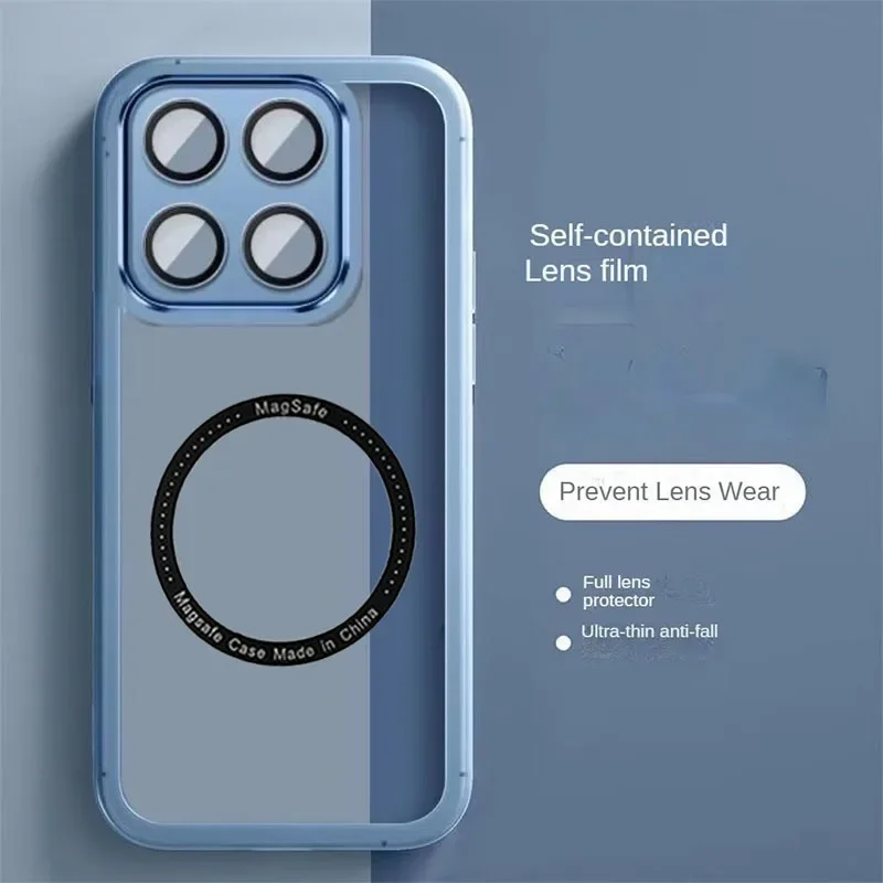 Para Xiaomi 15T Pro película protectora de cámara funda de teléfono para Xiaomi 15T Pro silicona suave carga inalámbrica cubierta a prueba de golpes parachoques - imagen 3