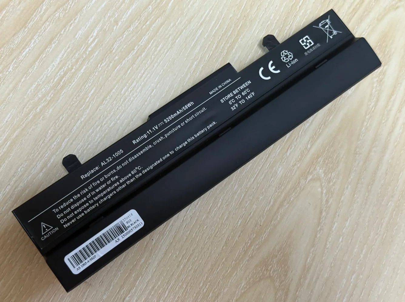 Batería para ordenador portátil ASUS Eee PC 1001, 1005, 1005H, 1005 P, 1005HE, 1005HA, 1101HA, AL32-1005, ML31-1005, PL32-1005, ML32-1005, AL31-1005 - imagen 5