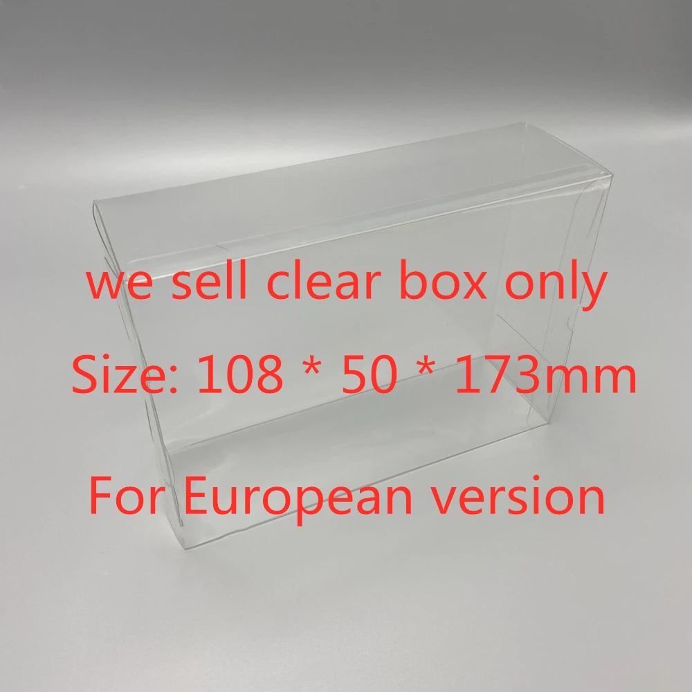 Protector de caja transparente para Nintendo Pokemon Mini, cajas de recolección, carcasa de juego de almacenamiento TEP, estuche de exposición transparente - imagen 3