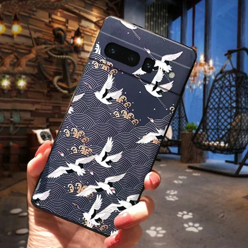 Para Funda Google Pixel 9 8 7 Pro 9Pro 8Pro XL 7A Funda para Google Pixel8 Pixel9 Pro Funda 3D Funda de teléfono de lujo a prueba de golpes - imagen 3