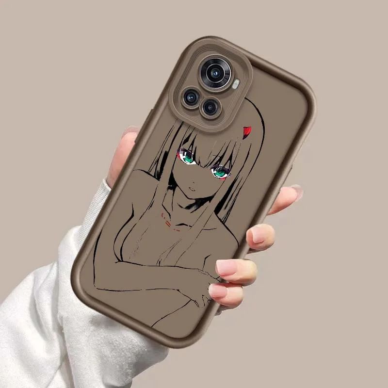 Zero Two Anime para Oneplus Nord 4 2T N20 CE4 CE2 ACE 3 3V Oneplus 11R 10T 11 8T 9R Shell Eye escalera funda de teléfono cubierta de moda - imagen 3