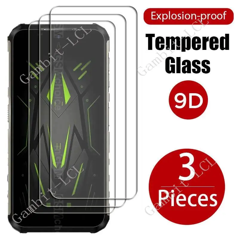 Vidrio Templado 3 piezas para Ulefone Armor 22, 6,58 ", UlefoneArmor22, Armor22, película protectora de pantalla