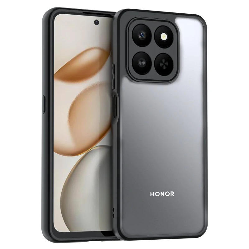 Para Honor X7D funda Honor X7D Capas nuevo teléfono parachoques trasero armadura mate a prueba de golpes transparente Fundas Huawei Honor X7D - imagen 2
