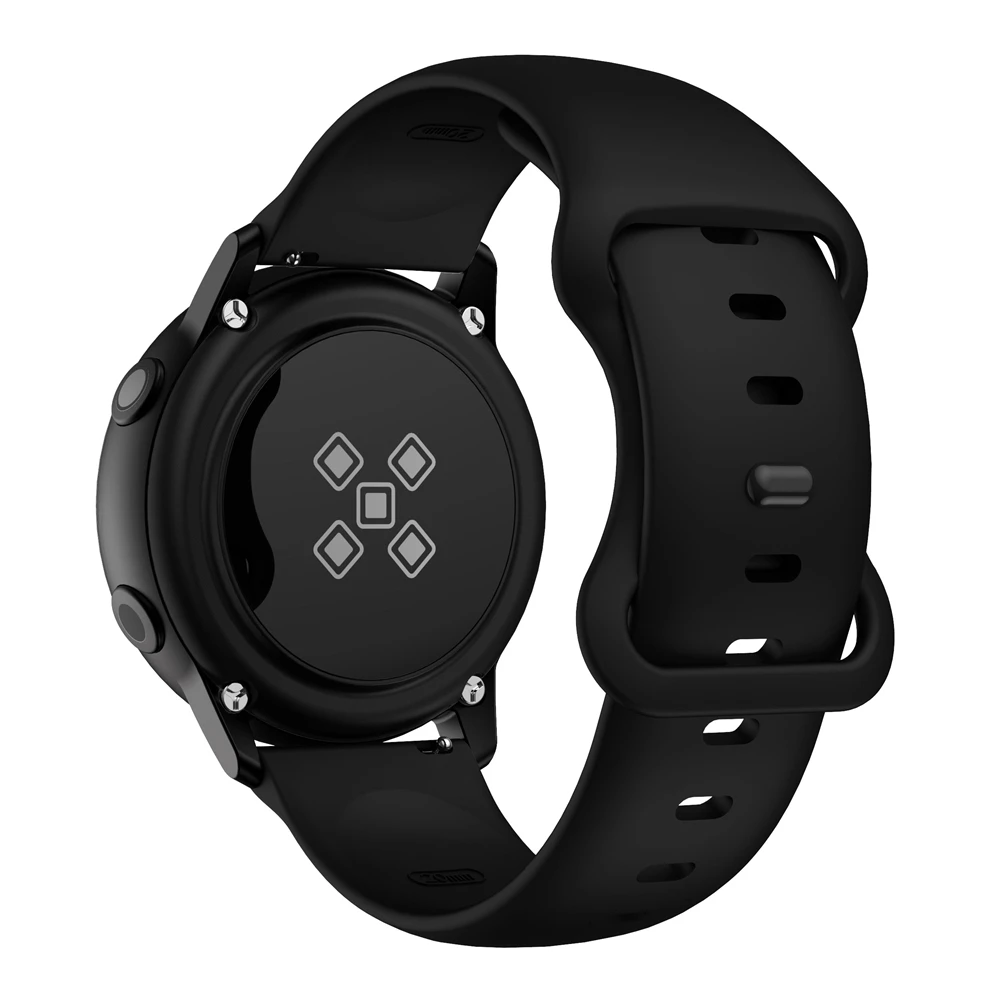 Pulsera de repuesto de silicona de 20/22mm para AMAZFIT BIP6 BIP 6 5 UNITY Stratos 3 Band Active 2 GTR 4/3/2/2E GTS 4 mini 3 correa de equilibrio - imagen 3