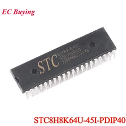 STC8H8K64U Microcontrolador MCU – Paquete PDIP40 Arquitectura 1T 8051