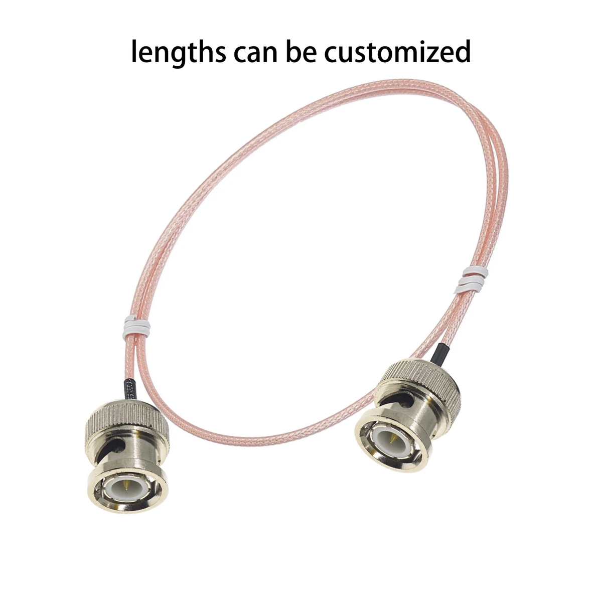 RG316 Cable BNC MALE TO BNC MALE Q9 PLUG Connector Extension WIRE RF Coaxial Coax Brass Copper WIFI Radio Jumper Pigtail
