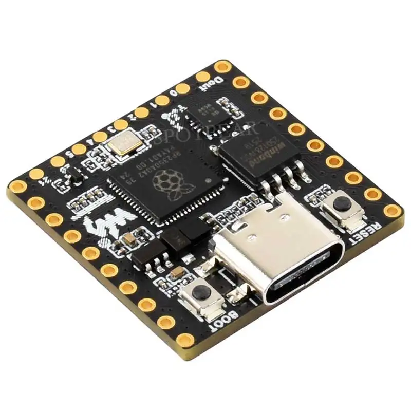 Raspberry Pi Pico 2 RP2350-Matrix Placa de desarrollo 8 × 8 RGB LED Matrix QMI8658 Sensor de 6 ejes RP2040-Matrix - imagen 2